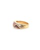 Kabana Mother-of-Pearl and Pave Diamond Ring in Gold